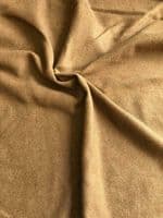Luxury Wool Blend TWEED Fabric Material - NT15 TAN BROWN